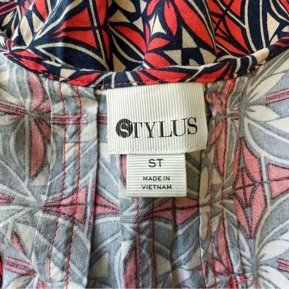 STYLUS | NWOT | SLEEVELESS ASYMMETRICAL RACER BACK TANK DRESS | SIZE: SMALL/TALL - Picture 8 of 8